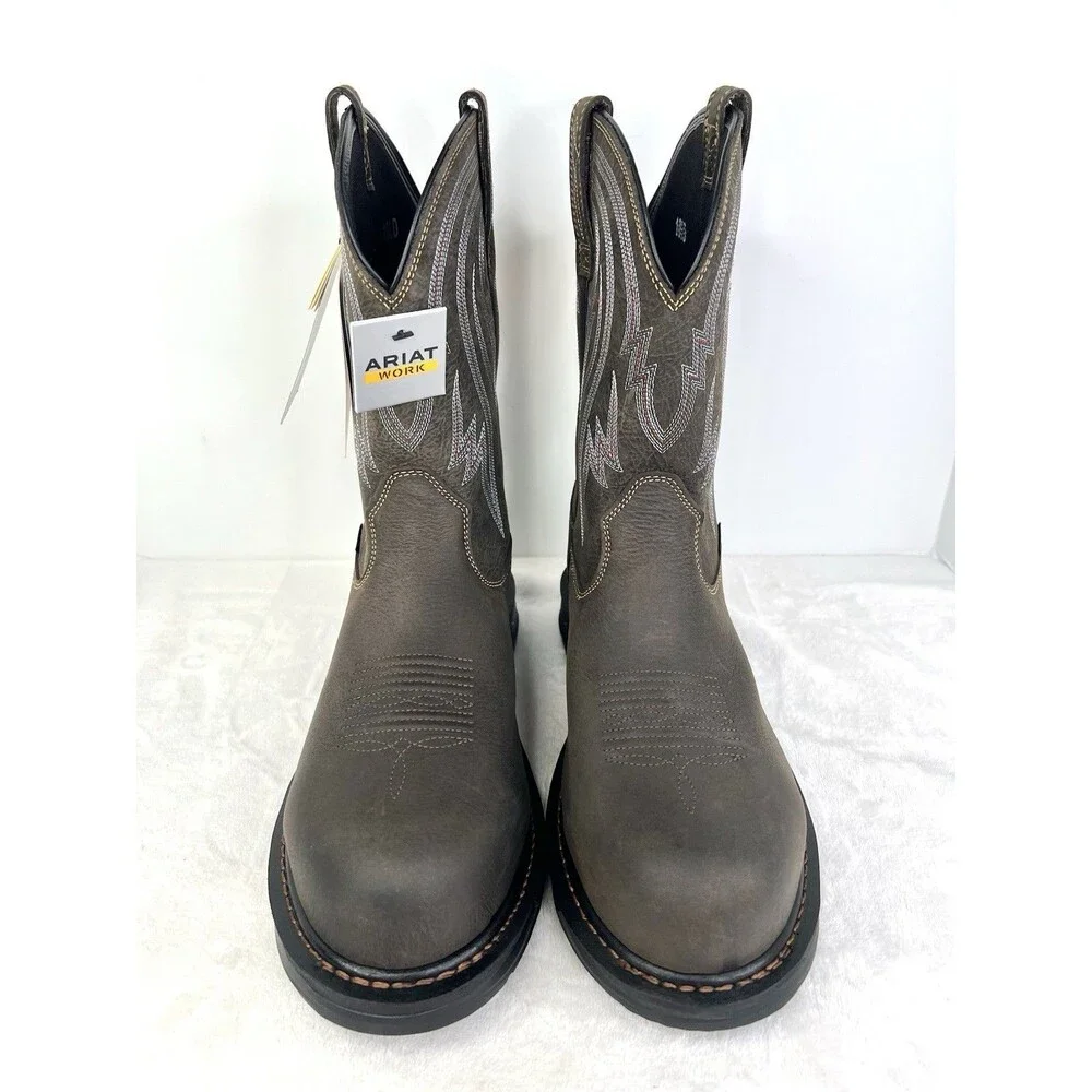 Ariat Workhog XT Tumbleweed H2O Carbon Toe Work Boots Mens Size 10.5 D New